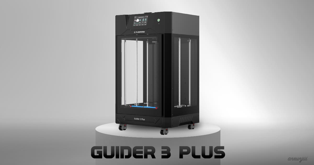 FFF方式3Dプリンター「Guider3 Plus」の予約販売を開始いたしました